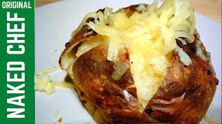 JACKET POTATO  Oven baked potatoes recipe  How to make [upl. by Joette]