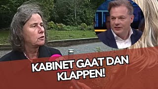 PVVMinister Faber dreigt kabinet te laten KLAPPEN amp is net als Wilders KLAAR met Omtzigt [upl. by Eehtomit]