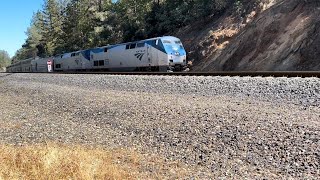 Railfanning WeimarMeadow VistaCA on the Roseville Sub [upl. by Lienaj411]