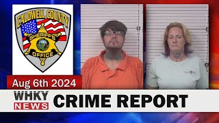 LENOIR SUSPECTS CHARGED WITH LARCENY amp FAILURE TO APPEAR  WHKY News  Crime Report Tue 080624 [upl. by Ahsilra]