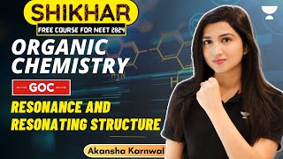 Resonance and Resonating Structure  GOC  Organic Chemistry  Akansha Karnwal [upl. by Pytlik510]