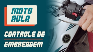 Moto Aula  Como fazer controle de embreagem DETRAN [upl. by Kerri]