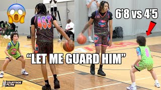 4FOOT5 KID LOCKS UP 68 5STAR FRESHMAN [upl. by Bilek]