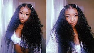 BEST 16” 4x6 Water Wave Glueless HD Lace Wig ft ISEE HAIR AMAZON 💗 [upl. by Odine967]