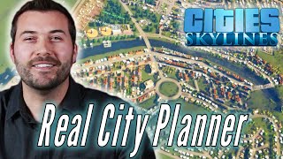 A Professional City Planner Builds His Ideal City in Cities Skylines • Professionals Play [upl. by Otinauj]