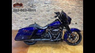 2020 HarleyDavidson FLHXS Street Glide Special Zephyr Blue  Black Sunglo [upl. by Giusto]