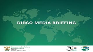 Department of International Relations and Cooperation DIRCO BiWeekly media briefing 260824 [upl. by Higginbotham]