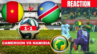 Cameroon vs Namibia 11 Guinea vs Ethiopia 20 Africa Cup of Nations Qualifications Reaction News [upl. by Dan]