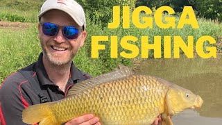 JIGGA FISHING FOR F1s  LINDHOLME LAKES BAGGING SESSION [upl. by Wiersma592]