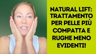 Meno rughe con il lifting naturale che aumenta l’elasticità della pelle [upl. by Yreffej197]