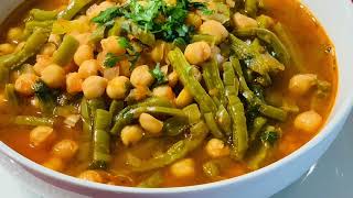 La mas rica y deliciosa Sopa de garbanzos con nopales [upl. by Duff]