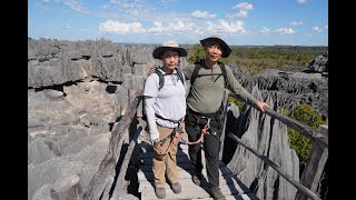 2024 馬達加斯加島 Tsingy  清記  國家公園 Tsingy De Bemaraha National Park [upl. by Neyud]