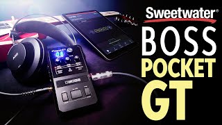 BOSS Pocket GT Pocket Effects Processor Demo [upl. by Eadrahs]