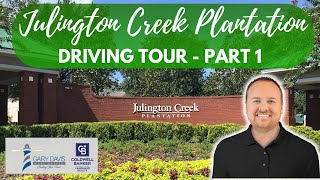 Neighborhood Driving Tour Julington Creek Plantation St Johns Florida Part 1 [upl. by Rumney]