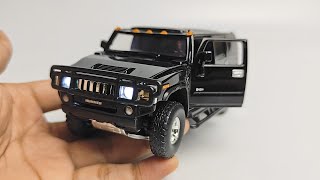 Unboxing of Hummer H2 Diecast Model Car 132 Scale [upl. by Malvina731]