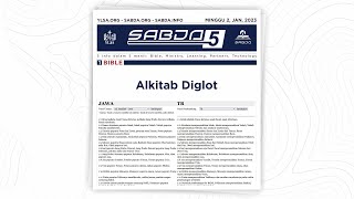 SABDA5 Januari 2 Bible  Alkitab Diglot [upl. by Acinoda260]