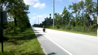 ZZR 600 TOP SPEED BLOW BY [upl. by Refeinnej]