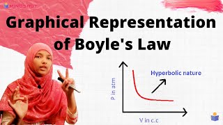 Graphical Representation of Boyles Law Class  10 Physical Science [upl. by Tserrof]