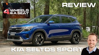 Really Good Small SUV  2023 Kia Seltos Sport Review [upl. by Arba]