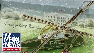 White Houses 2019 Christmas ornament honors Dwight Eisenhower [upl. by Aicat]