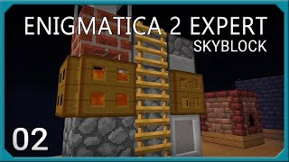 Enigmatica 2 Expert Skyblock EP2 Alchemical Fusion [upl. by Trebornhoj]