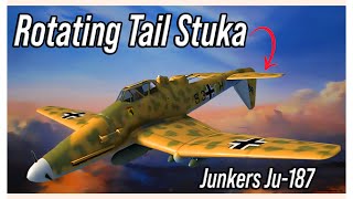 Super Stuka The Rotating Tail Junkers Ju187 Dive Bomber  Was this Better Than The Stuka [upl. by Bernadine]