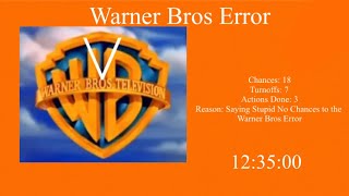 Warner Bros Error Barney Error 4825 [upl. by Hamish]