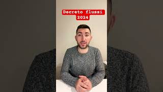 DECRETO FLUSSI 2024 [upl. by Sharon]