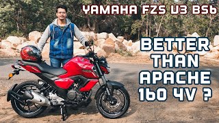 Yamaha FZs V3 BS6 2020 Review  Better than Competition [upl. by Geordie871]