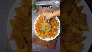 Guacamole🥑 shorts guacamole guacamolerecipe nachosdip nachos nachoschips dipfornachos [upl. by Kampmann]