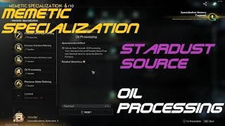 Once Human Season 2 Oil Processing Memetic Specialization Stardust Source [upl. by Rettig]