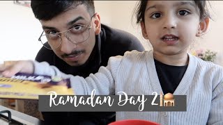 RAMADAN DAY 2  I MISSED SEHRI  DAILY VLOGS  FAIZAAN AND AMNA [upl. by Odlavso]