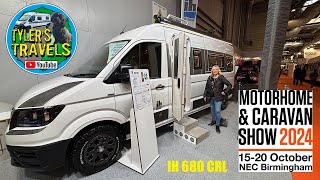 A quick walkaround this gorgeous IH 680 CRL at the Caravan and Motorhome Show 2024 [upl. by Kidder]