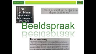 Beeldspraak 4 vormen [upl. by Kester]