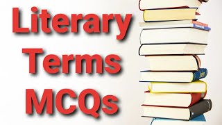 Literary Terms MCQs [upl. by Notnirb]