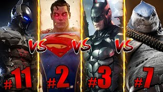 Whos the Most Powerful Character in the Arkhamverse  Ranking All 44 Heroes and Villains [upl. by Calvert]