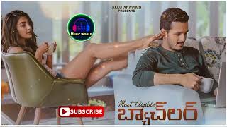 Most Eligible Bachelor Audio Jukebox All Songs Akhil Akkineni Pooja Hegde [upl. by Aym]