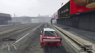 Grand Theft Auto V  Premium Race  Eight Figure Bonus Win Retinue MK2 or Ford Escort [upl. by Ahsert]