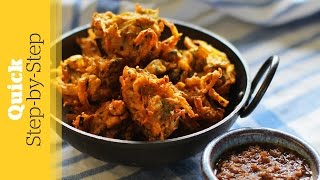 How To Make Vegetable Pakora  Easy Indian Starter Recipe  Quick StepByStep Version [upl. by Foulk494]