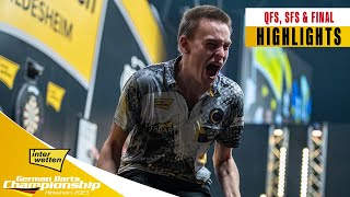 A STAR IS BORN  Final Session Highlights  2023 German Darts Championship [upl. by Naashar]