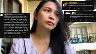 Wala kang karapatan sumaya REACTING TO COMMENTS BAT NAG LAKAD SI DWAINE PA LAGUNA  Shanta Woolley [upl. by Yadsnil]