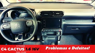 CITROEN C4 CACTUS FEEL 16 16V PROBLEMAS E DEFEITOS [upl. by Gilus]