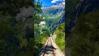 Steep Mountain Views on Europes Highest Funicular [upl. by Gian]