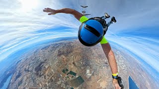 Skydive from a DC9 jet at 14000 ft at Skydive Perris [upl. by Gabi]