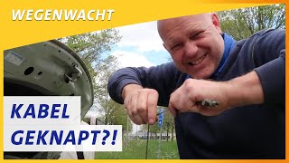 Een geknapte koppelingskabel  Wegenwacht vlog [upl. by Aiuhsoj260]