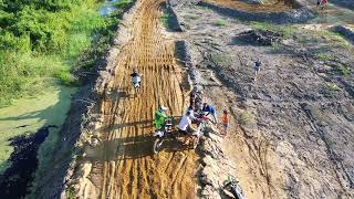 New motorcross track MX100 Suriname [upl. by Enoek44]