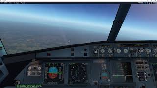 FligthSimLB Tutorial Part 41 EDDK LEPA quotCruise DescentampLanding1quot Full HD Deutsch A320 124thATC [upl. by Roel]