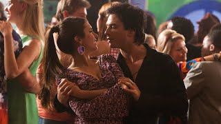 TVD 2x18  Elena dances with Damon at the school dance  Delena Scenes HD [upl. by Ellah]