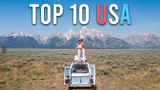 Top 10 Road Trip Destinations in the USA [upl. by Irot887]