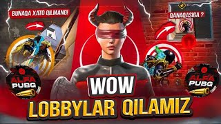 🔥WOW QIROLI SHETDA FAQAT😍 LOBYLAR shorts pubg [upl. by Asilenna]